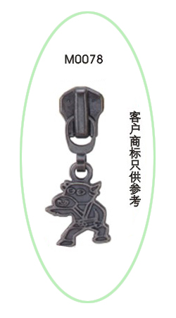 金属上动勾牛仔片